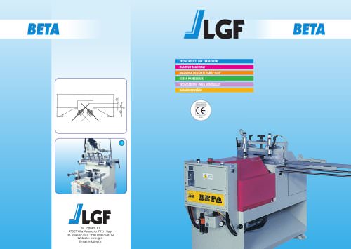 GLAZING BEAD SAW BETA (DE-FR-ES-IT)