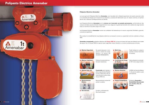 Amenabar Polipastos Eléctricos