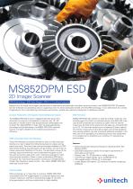 MS852DPM ESD 2D Imager Scanner