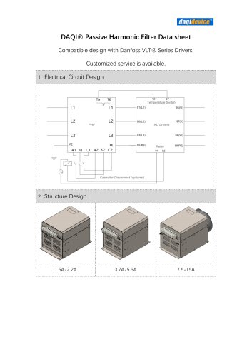 passive harmonic filter PHF