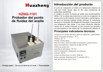 Huazheng HZNQ-1101 ASTM D97 Aparato de punto de fluidez ASTM D97 Probador de punto de fluidez de aceite