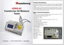 Huazheng HZWS-X2 Transformer Oil Moisture Tester karl fischer titrator