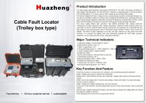 HZ-501B HZ-B+ HZ-A50 HZ-E-I HE-4000D Cable Fault Locator (Trolley box type)