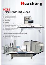 HZBZ Transformer Test Bench for Comprehensive Transformer Testing and Factory Acceptance Tests