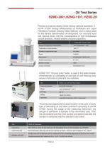 HZMD-2001 Series Density Tester HZNQ-1101 ASTM D97 Oil Pour Point Tester HZSD-29 ASTM D1500 Colorimeter