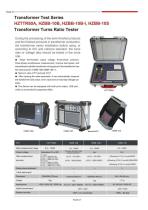 HZTTR80A HZBB-10B HZBB-10-I HZBB-10S Transformer Turns Ratio Tester TTR