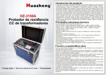 Medidor de resistencia de bobinado de transformador Huazheng HZ-3150A de 50 A