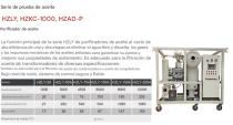 Planta de limpieza por deshidratación de aceite al vacío de Huazheng, purificador de aceite para transformadores HZLY-20A HZLY-50A HZLY-75A HZLY-100A HZLY-150A HZLY-200A HZLY-300A 