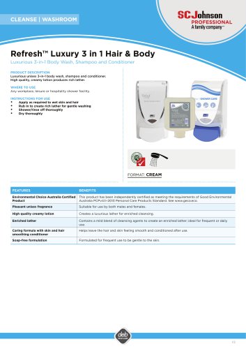 Refresh™ Luxury 3 in 1 Hair & Body