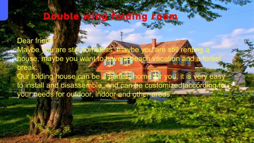 Foldable house