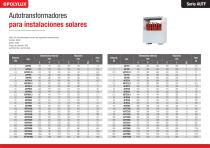 Transformadores y autotransformadores para inversores solares - 7