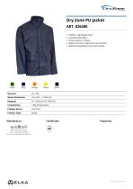 Dry Zone PU Jacket ART. 026300