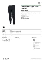 Thermal Base Layer Under Trousers ART. 102900