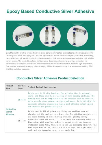 Epoxy Based Conductive Silver Adhesive