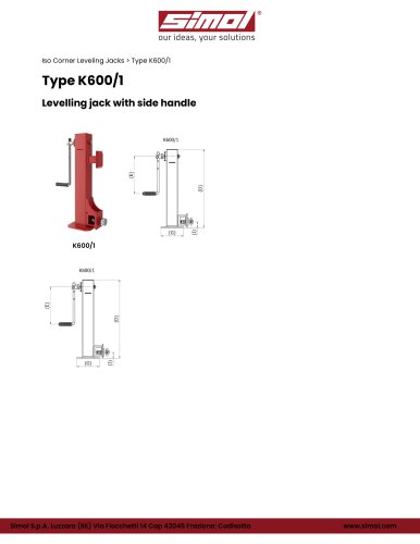 Type K600/1
