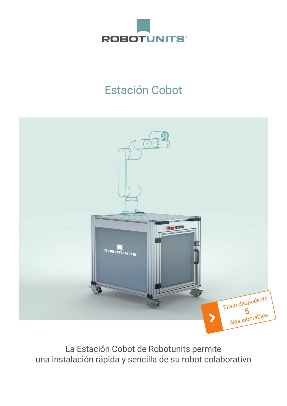 Estaci&oacute;n Cobot - Robotunits GmbH
