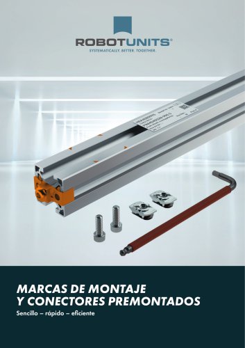 Marcas de montaje y conectores premontados