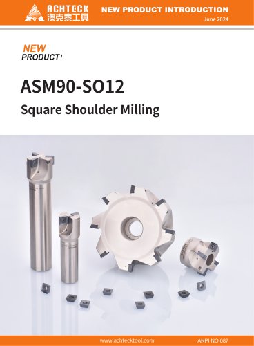 ASM90-SO12  Shoulder Milling