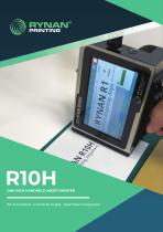 RYNAN R10H One-inch handheld inkjet printer