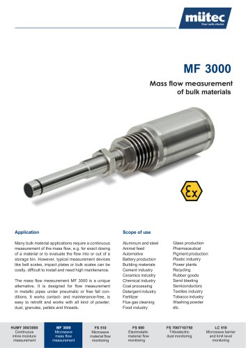 MassFlow MF 3000