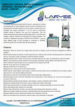 laryee+computer control servo hydraulic UTM+UH64XX series