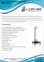 Laryee+falling dart impact testing machine+FIT1130