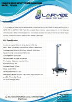 LARYEE falling dart impact testing machine FIT1130