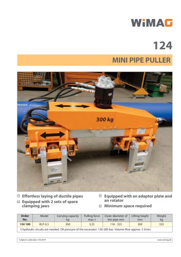 Mini Pipe Puller