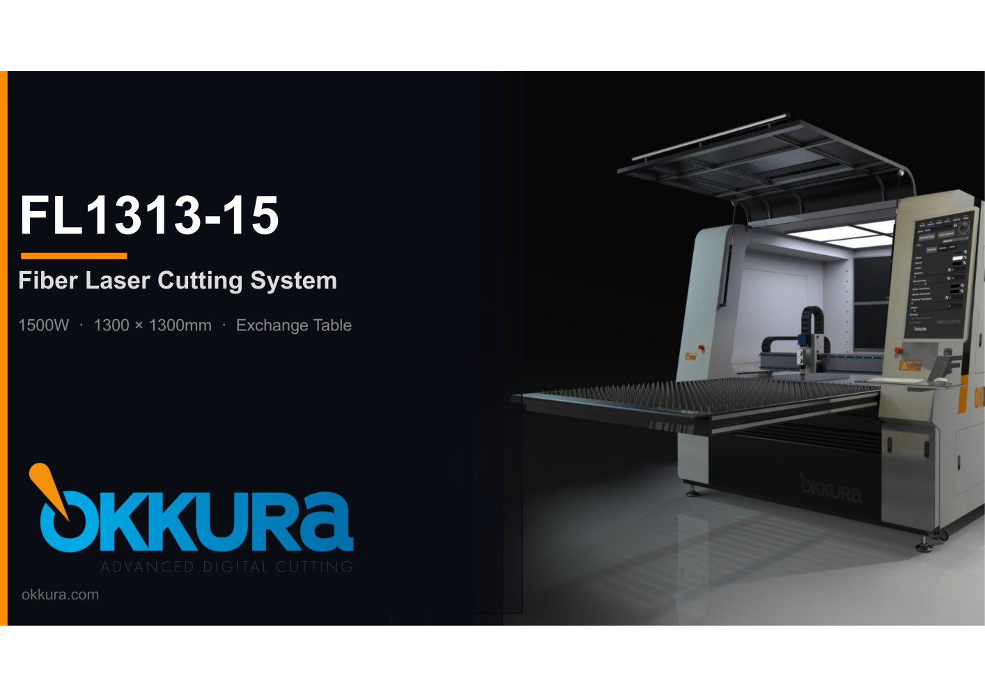 OKFL1313-15 Fiber Laser - Okkura Limited