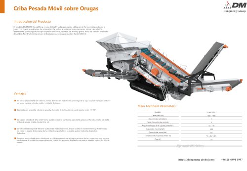 DM Criba M&oacute;vil sobre Orugas Reforzada DMZS