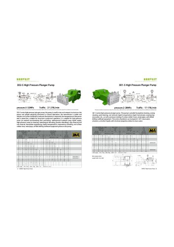 3D2-1  High Pressure Water Injection Flow Pump