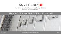 Anytherm Process Air Filtration Units