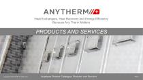 Anytherm Products and Services