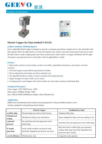 electric capper