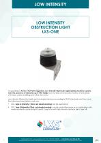 LOW INTENSITY OBSTRUCTION LIGHT LXS-ONE