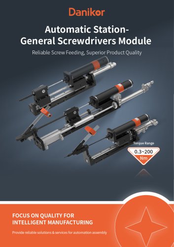 Automatic Station-General Tightening Module