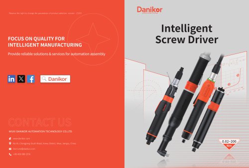 Danikor Intelligent Screw Driver