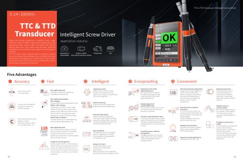 Danikor TTC & TTD Transducer Intelligent Screw Driver