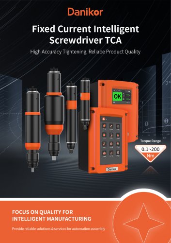 Fixed Current Intelligent Screwdriver TCA