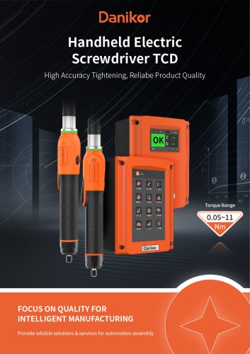 Handheld Electric Screwdriver TCD