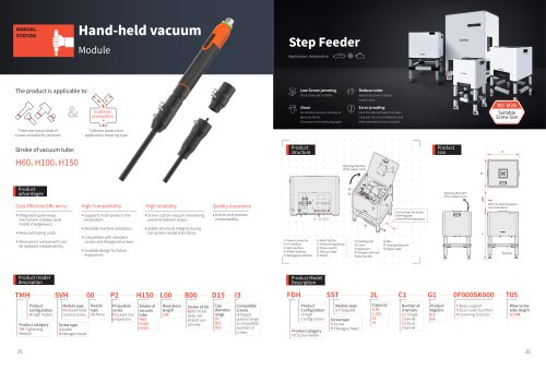 Manual Station Hand-held vacuum Module