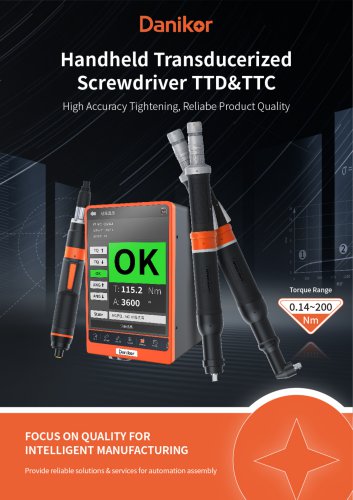 TTD&TTC Handheld Transducer Screwdriver
