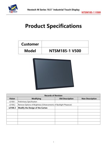 NTSM185-1 V500