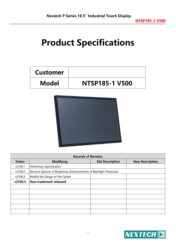 NTSP185-1 V500