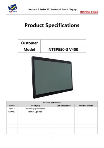 NTSP550-3 V400