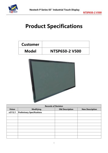 NTSP650-2 V500