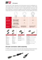 216 Circular connector 216A/D/X Series