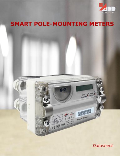 One phase pole-mounted meter