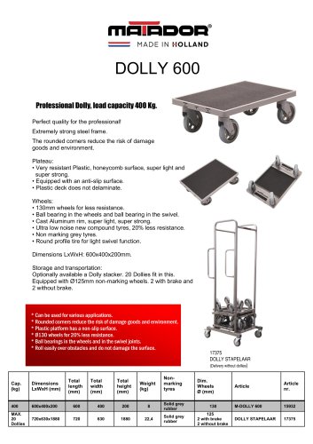 DOLLY 600