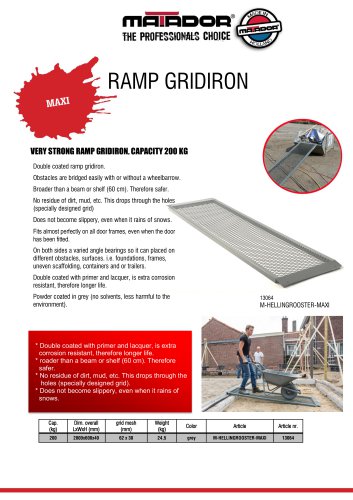 RAMP GRIDIRON